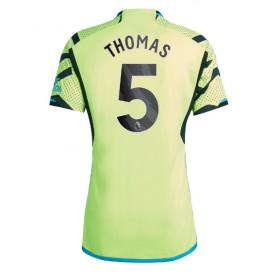 Arsenal Thomas Partey #5 Borta Kläder 2023-24 Kortärmad